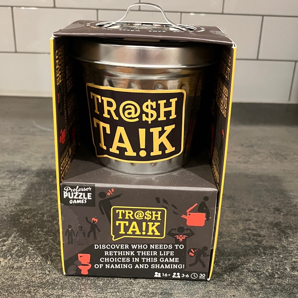 Trash Talk Game by Professor Puzzle